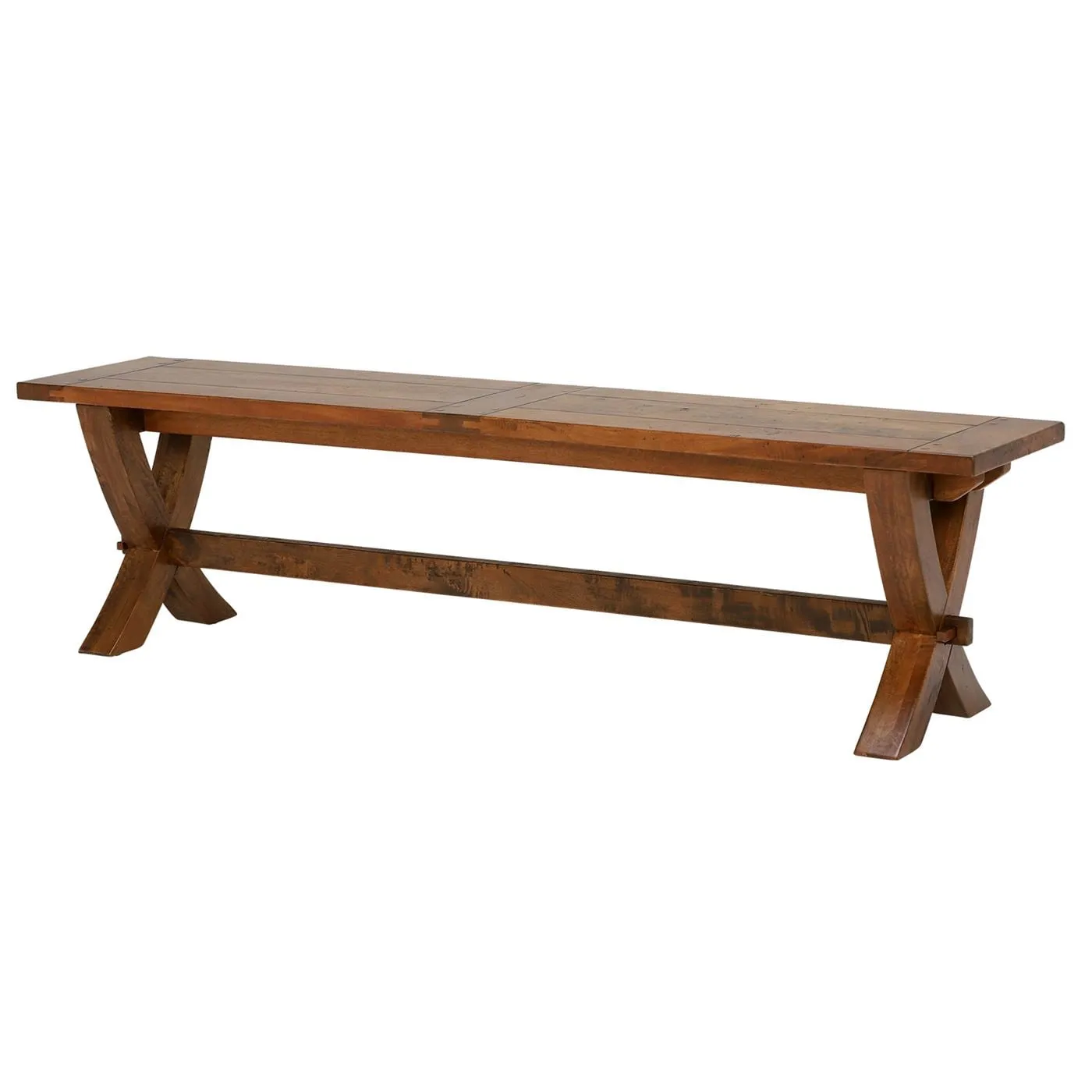 New Frontier X Leg Bench, Mango Wood | Barker & Stonehouse 6