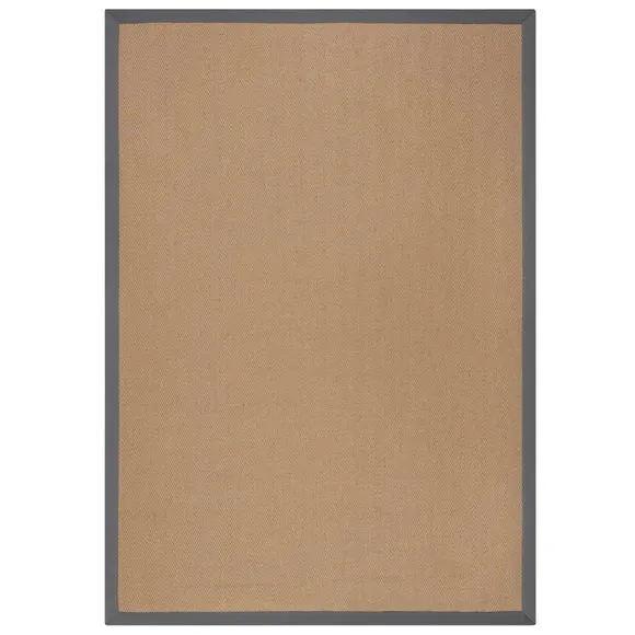 Herringbone Jute Border Rug 2
