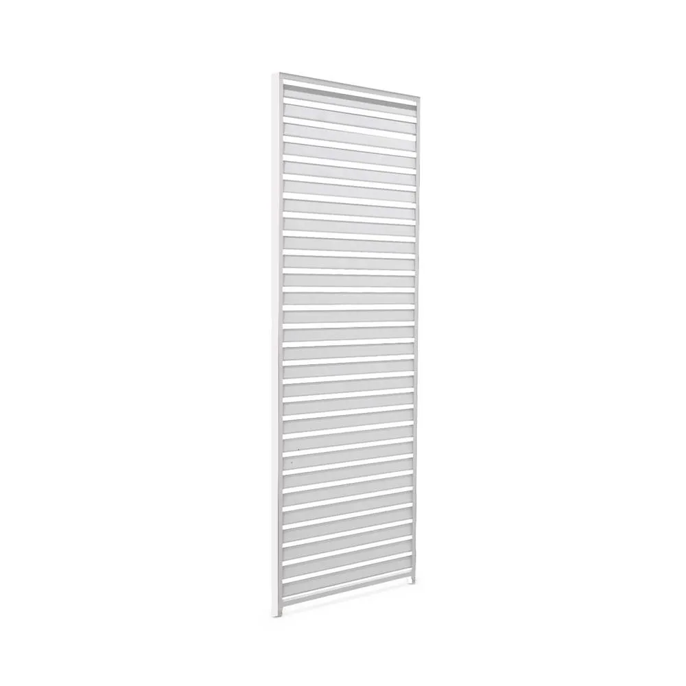 sweeek Set of 3 louvers 130cm for bioclimatic pergola Triomphe 3x4m in White 4