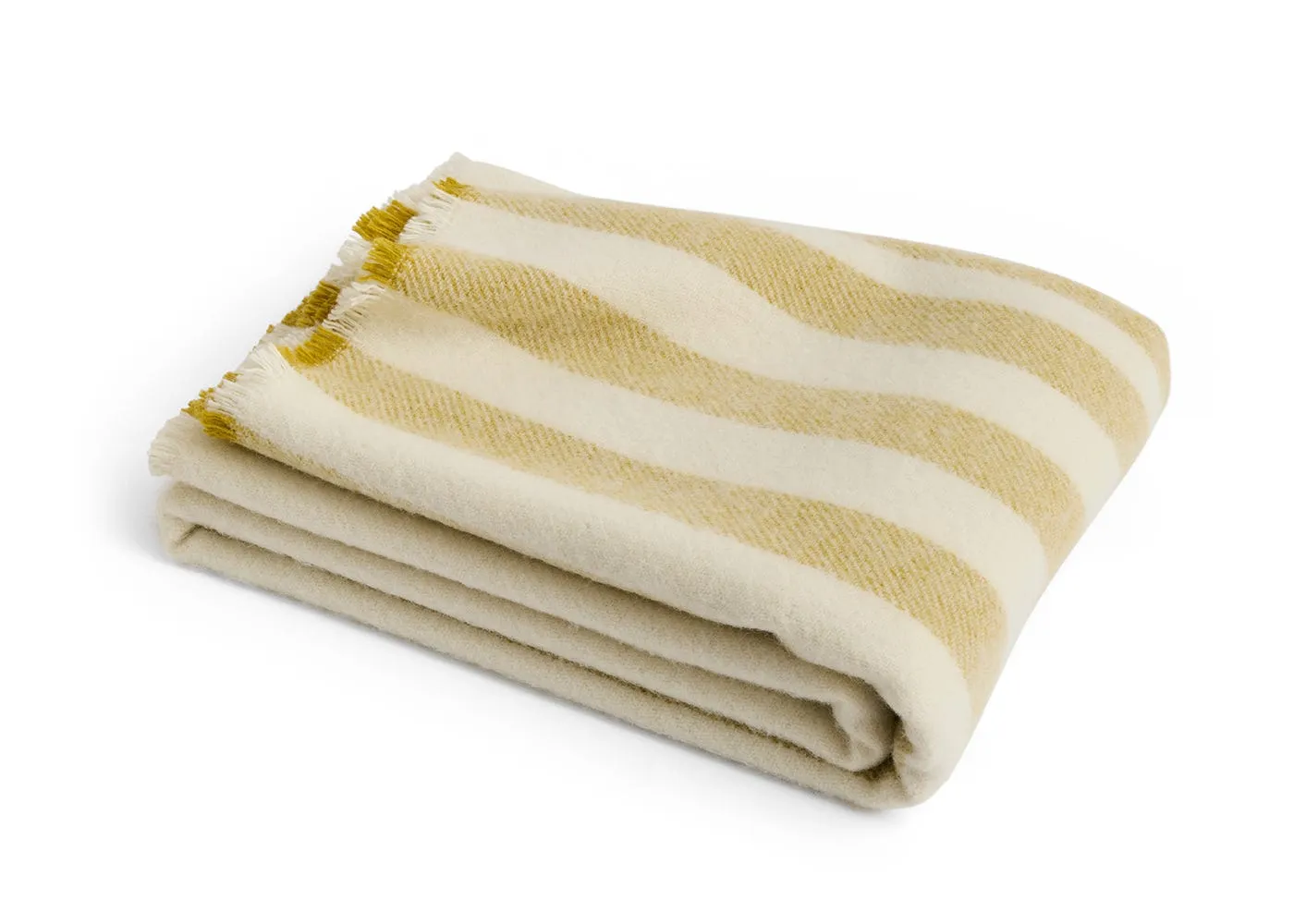 HAY Duo Throw Cream/Yellow 1
