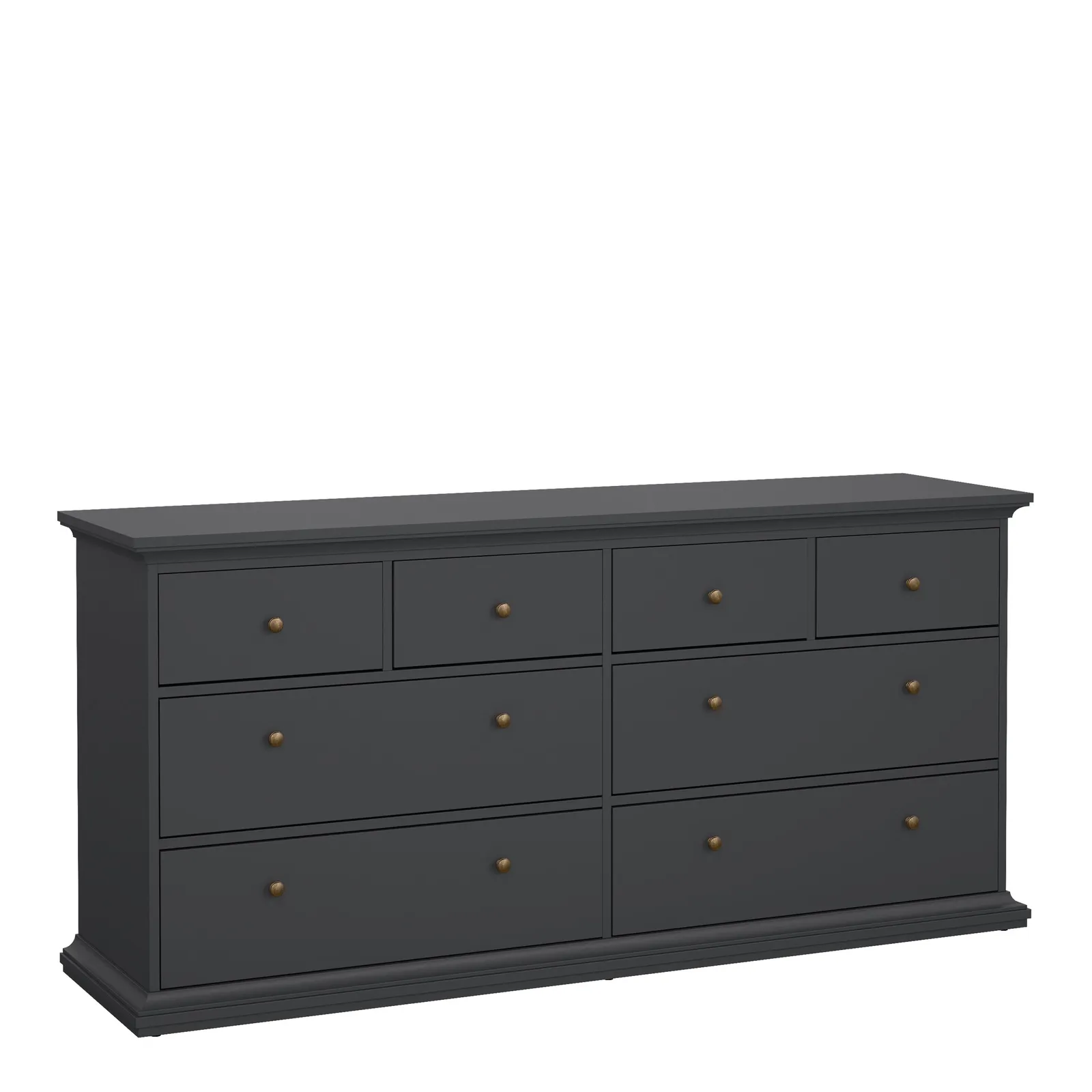 Furniture To Go Paris Chest of 8 Drawers in Grey