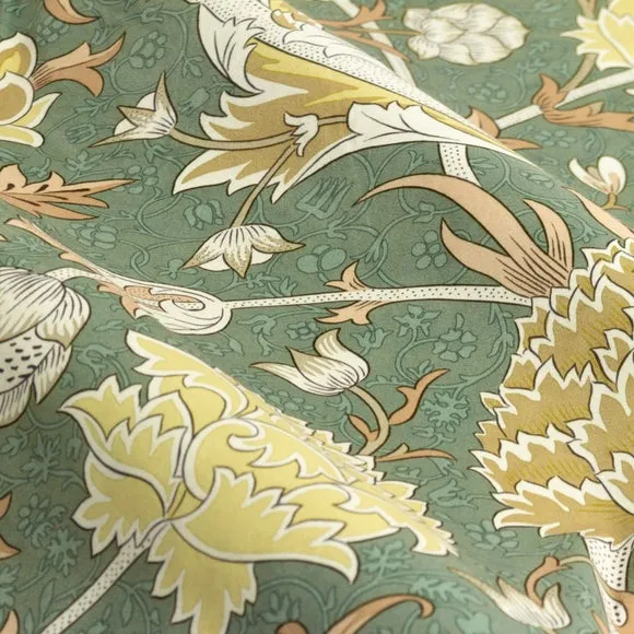 Morris & Co. Cray Chenille Pencil Pleat Curtains 3