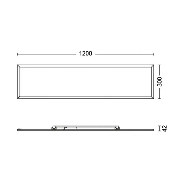Philips Cool White Panel Integrated LED Flush Ceiling Light 3