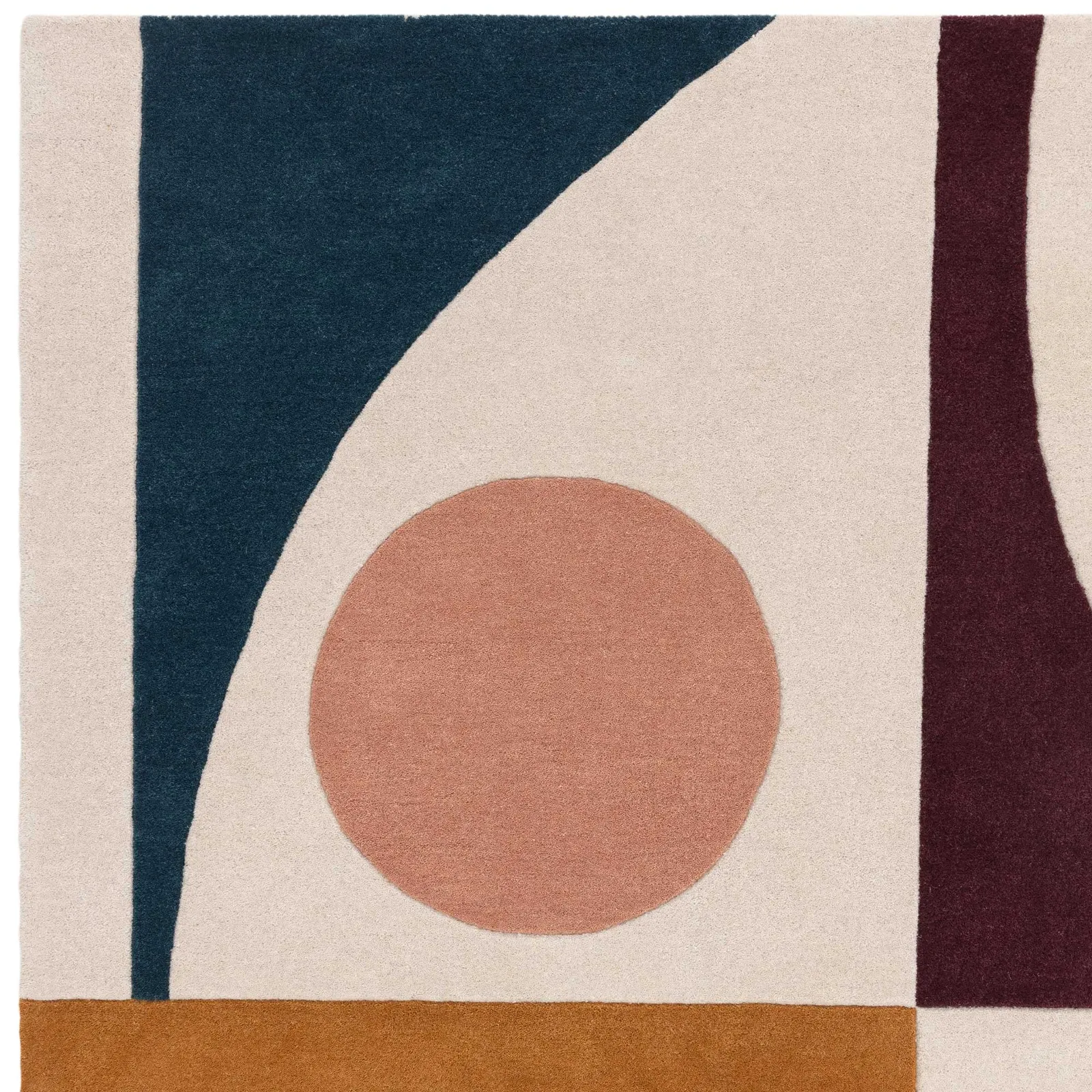 Formation 160X230Cm Rug Amber, Square Wool | Barker & Stonehouse 5