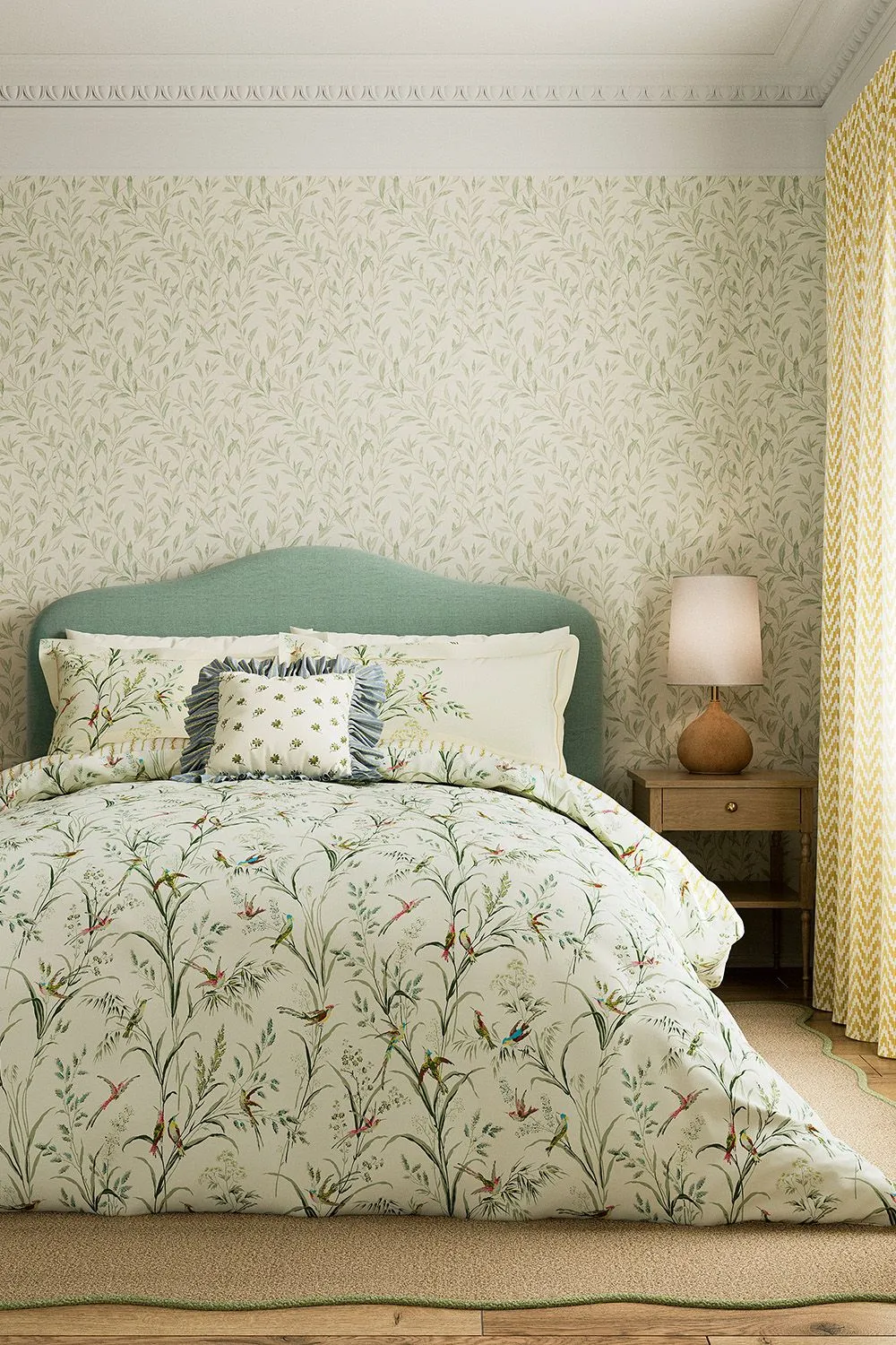 Sanderson 'Tuileries' Cotton Duvet Cover Set