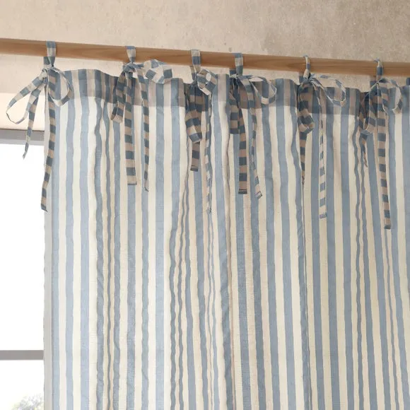 Pinapple Elephant Zanzibar Stripe Tie Top Voile Panel
