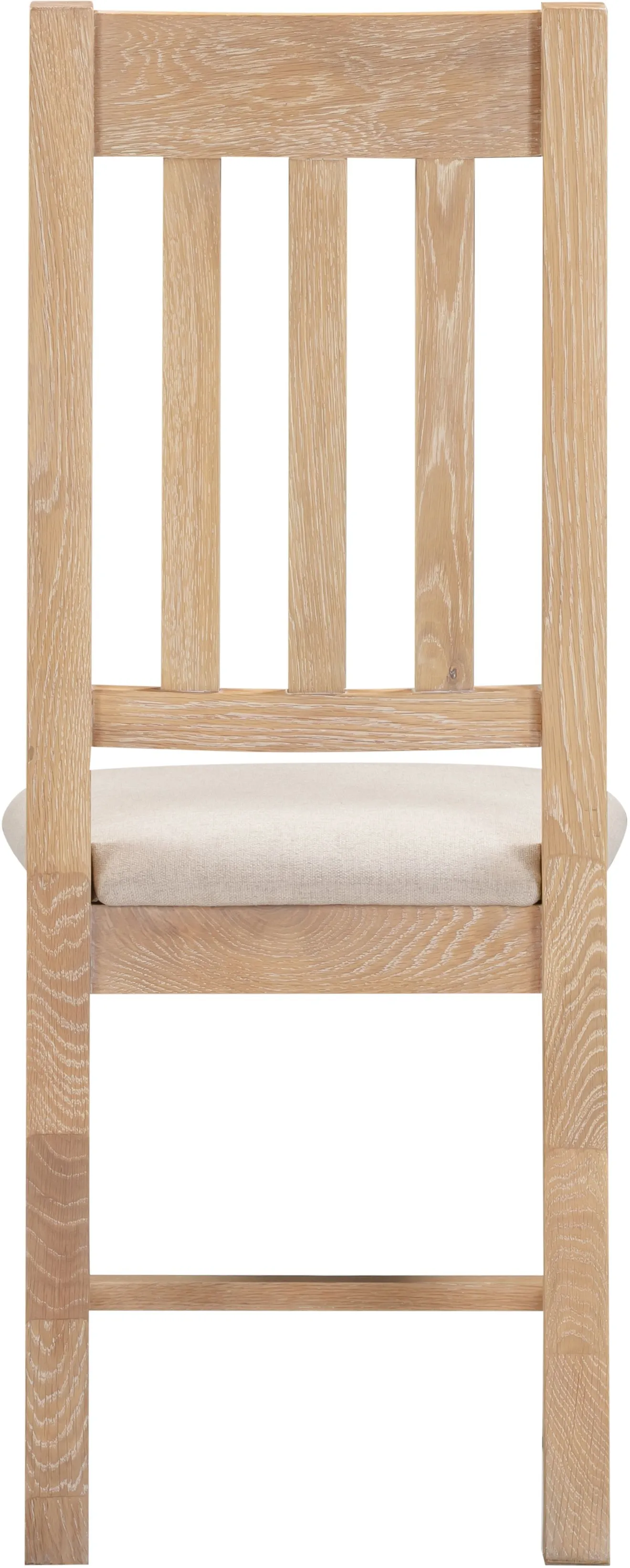 Seconique Windsor Slatted Chair (Box of 2) in Light Oak 3