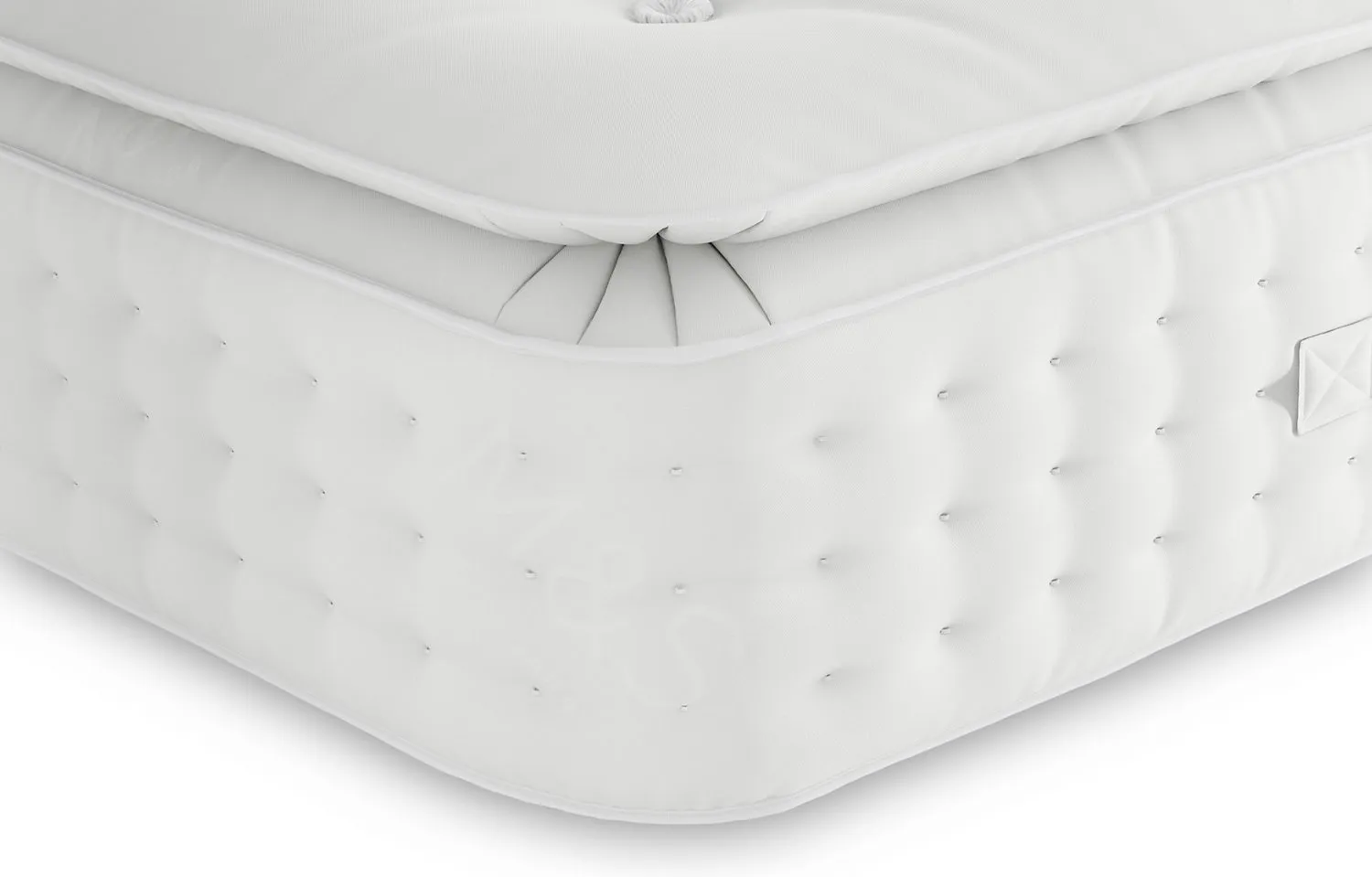 M&S Pillowtop Lambswool 1700 Pocket Sprung Medium Mattress