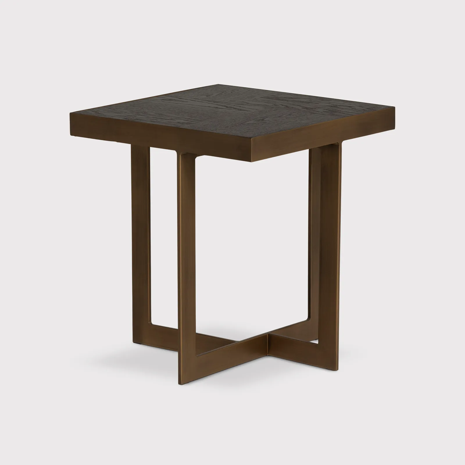 Lysa End Table, Brown Oak | Barker & Stonehouse
