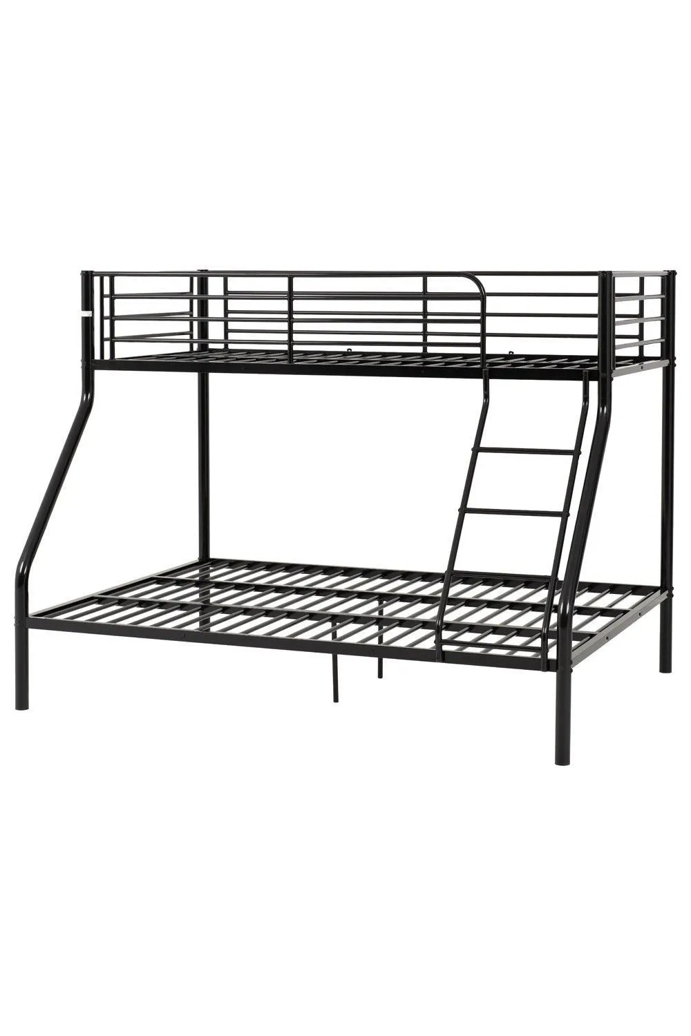 Seconique Tandi Triple Sleeper Bunk Bed (Single top bunk / Double bottom bunk) in Black 2