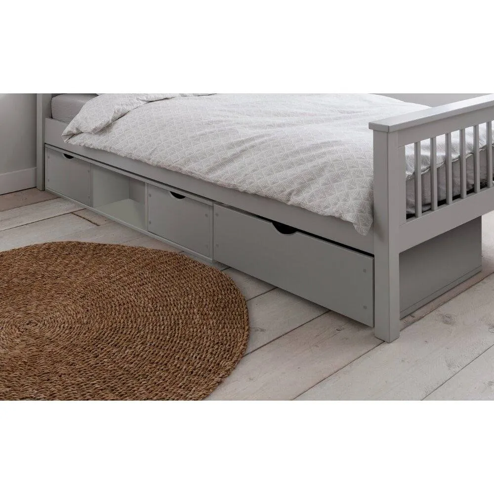 Nöa and Nani Oda Underbed Storage Pull out Drawers Chest in Grey 2
