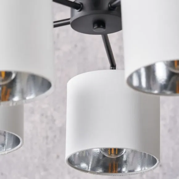 Pacific Lifestyle Elin 5 Light Semi Flush Ceiling Light 3