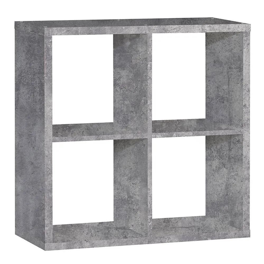 Furniture To Go Mauro 2x2 Storage Unit in Grey 1