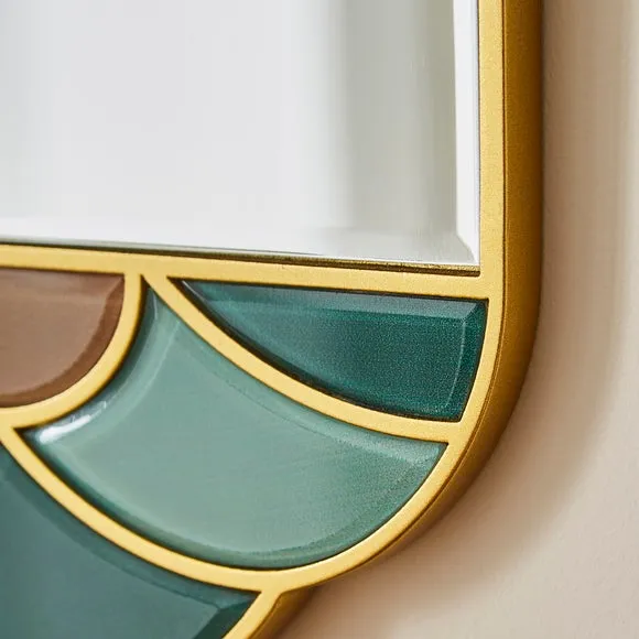 Nouveau Oval Wall Mirror 2