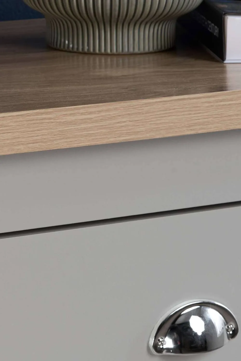 Birlea Highgate 4 Drawer Chest Grey & Oak 4