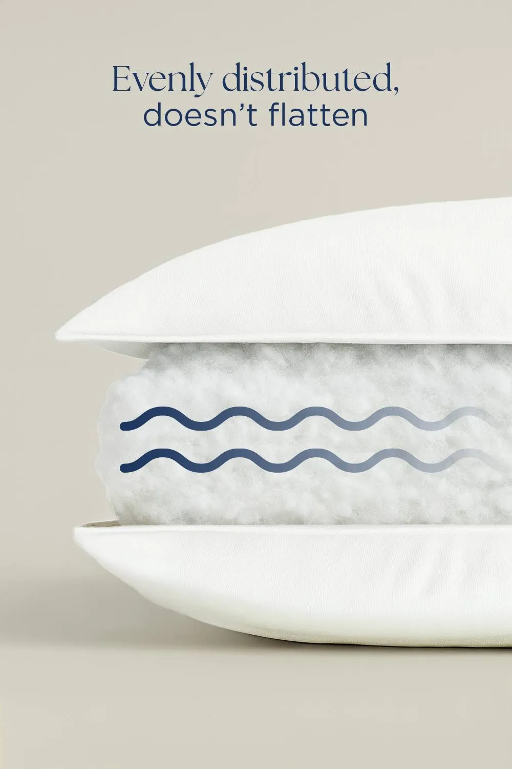 CHRISTY 'Cloud Loft' Luxurious Micro Loft Soft Medium King Pillow in White 5