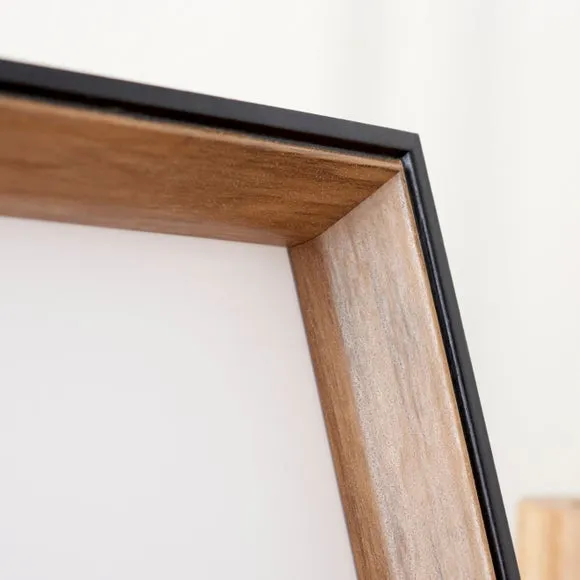 Fulton Natural and Black Photo Frame 2