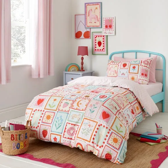 Fun Frames Duvet Cover and Pillowcase Set