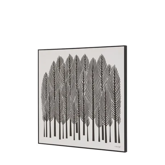 Cedar and Sage Reaching High Framed Canvas 2