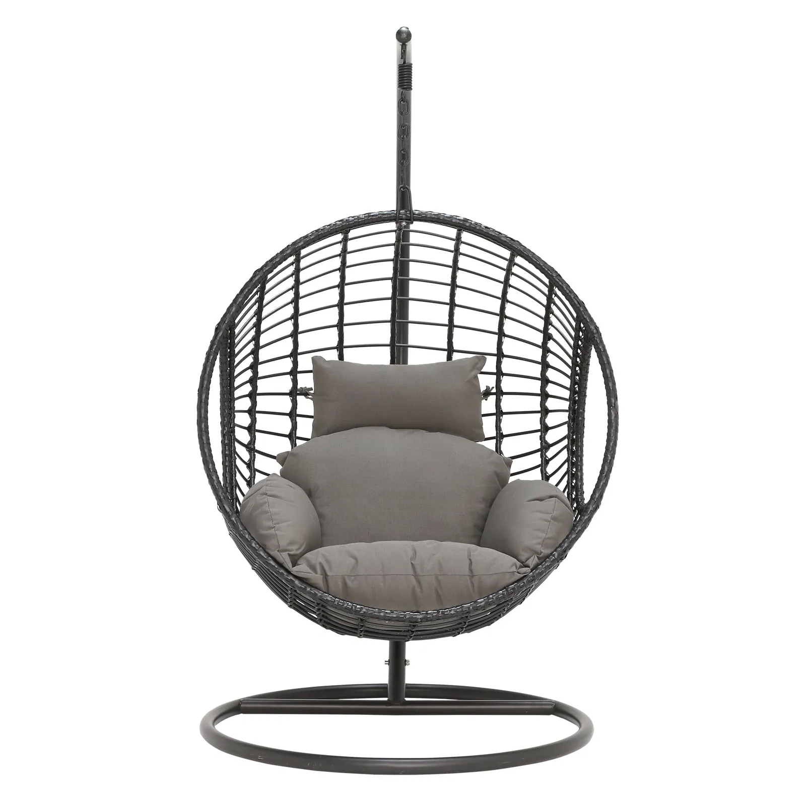 Castello Hanging Chair, Black | Barker & Stonehouse 6