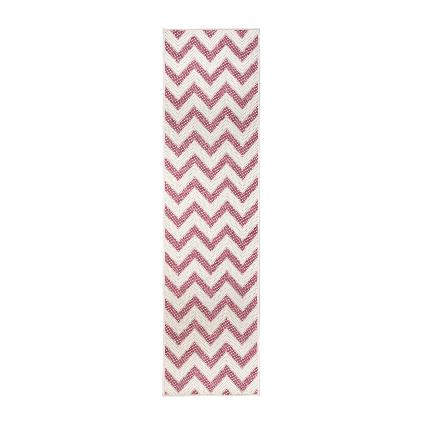 Trieste Indoor Outdoor Runner Pink