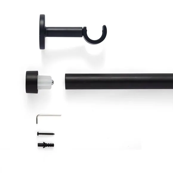 Trinity Fixed Metal Curtain Pole 3