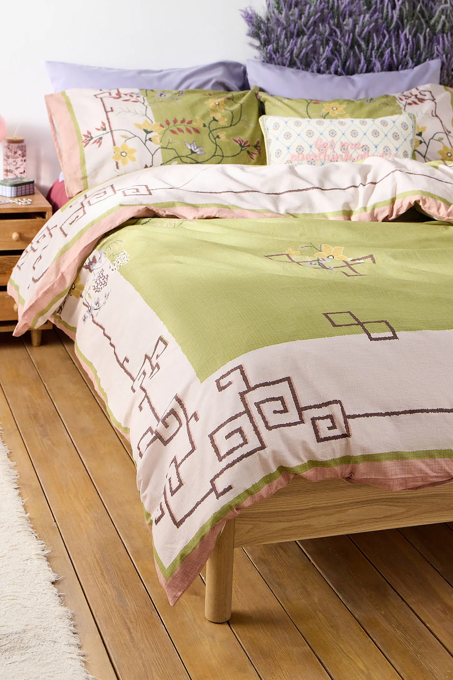 Ornate Tapestry Duvet Set - Green 4