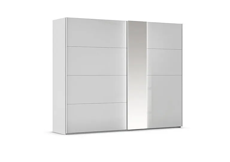 Cairns 271cm 2 Door Sliding Wardrobe with External Lights