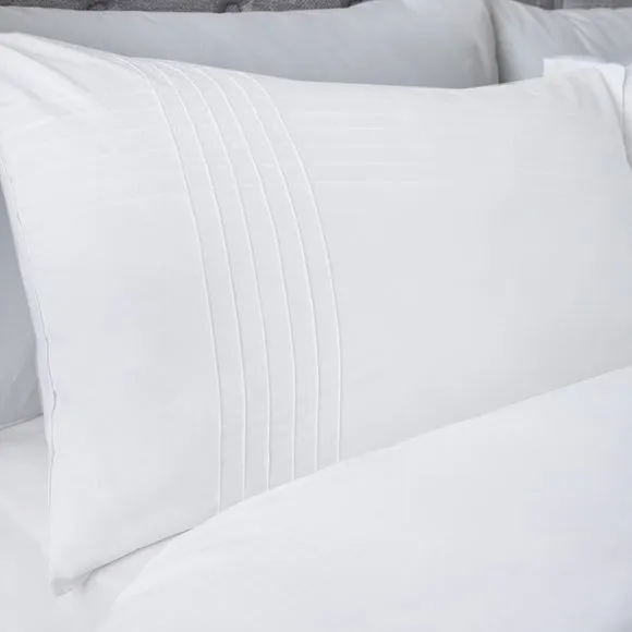 Serene Amalfi White Duvet Cover and Pillowcase Set 2