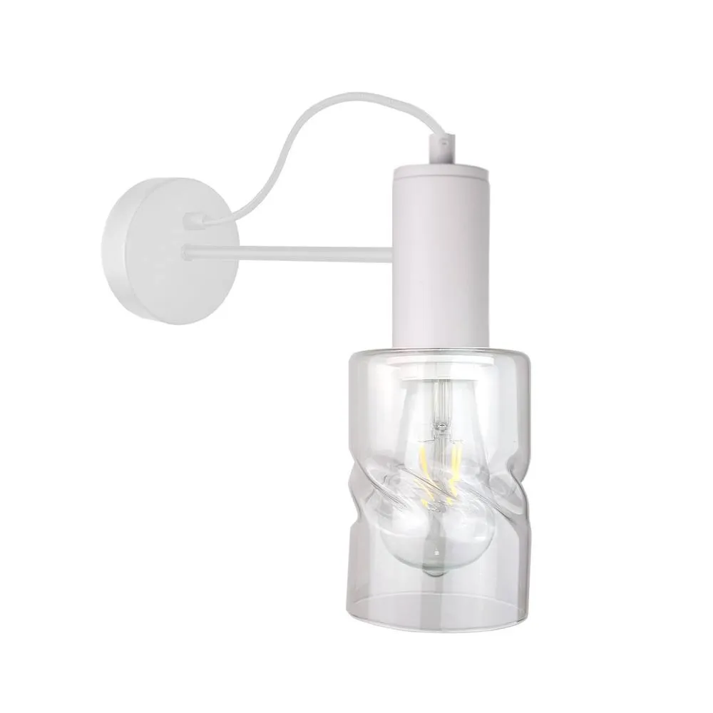 Netlighting Inger Wall Lamp White 25cm 1x E27