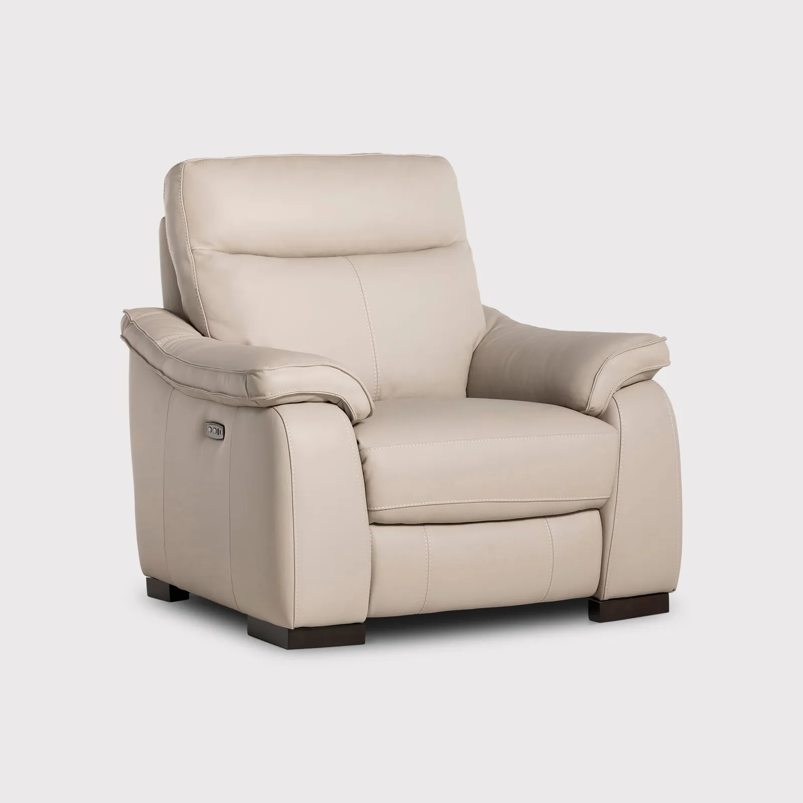 Arno Power Recliner Armchair, Neutral | Barker & Stonehouse