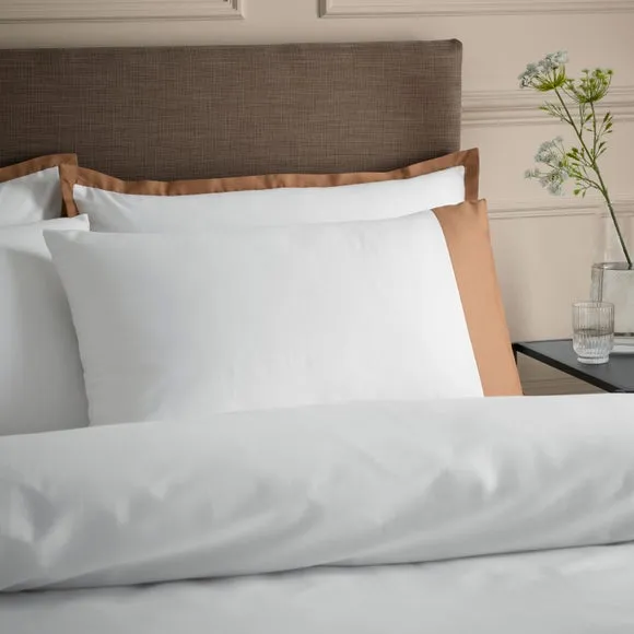 Hotel Portchester 230 Thread Count 100% Cotton Sateen Duvet Cover and Pillowcase Set 4