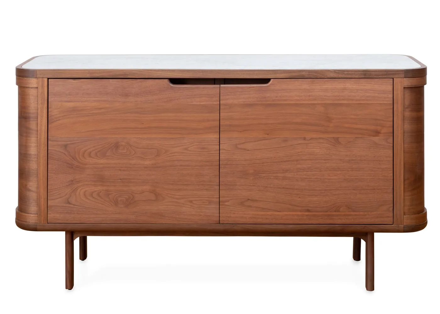 Heal's Anais Sideboard in Walnut with Marble Top 1