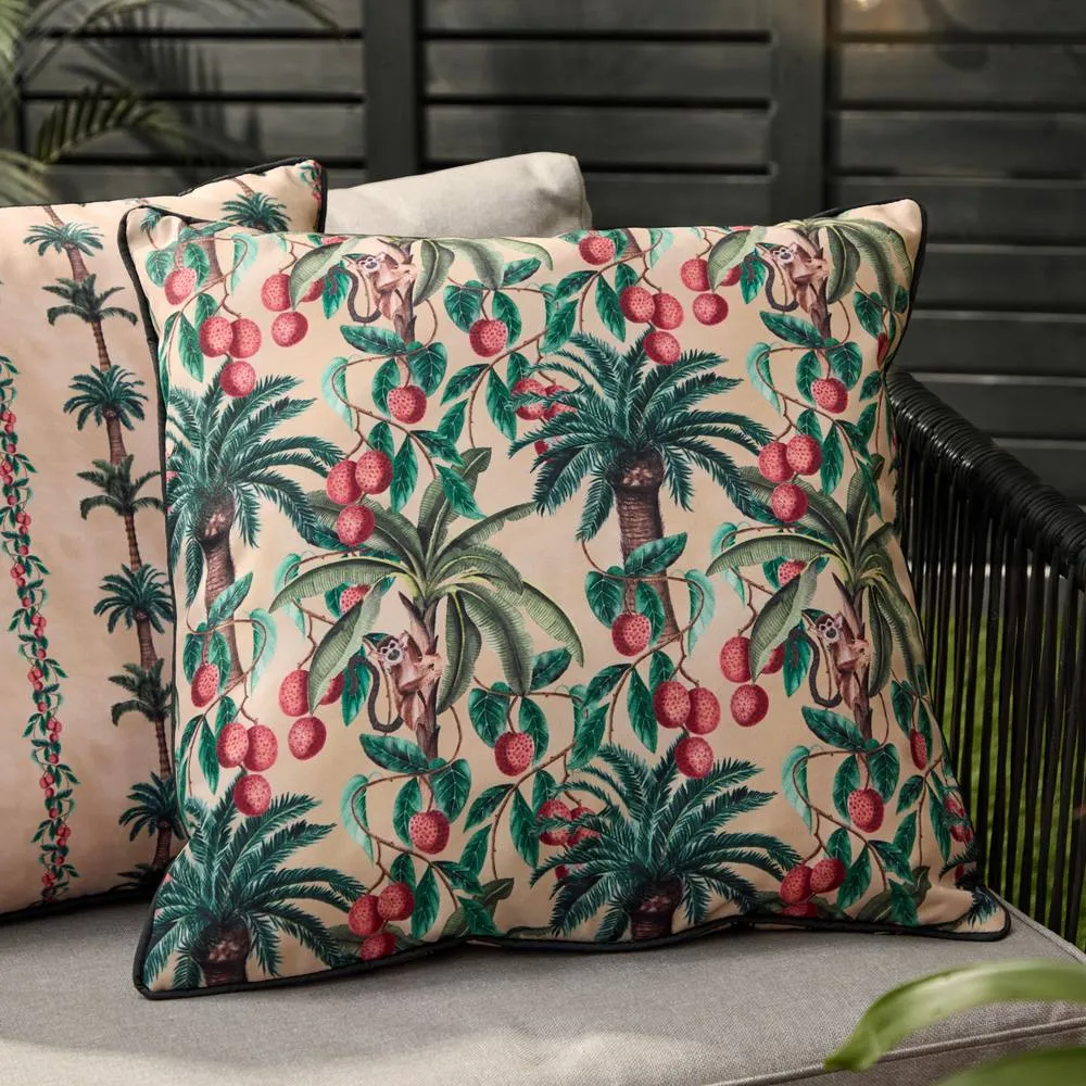 Furn Monkey Palm Outdoor Cushion in Natural