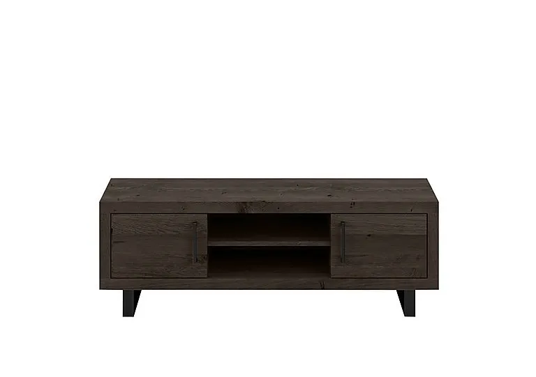 Terra Small TV Unit - Smoked - Living Room Furniture
