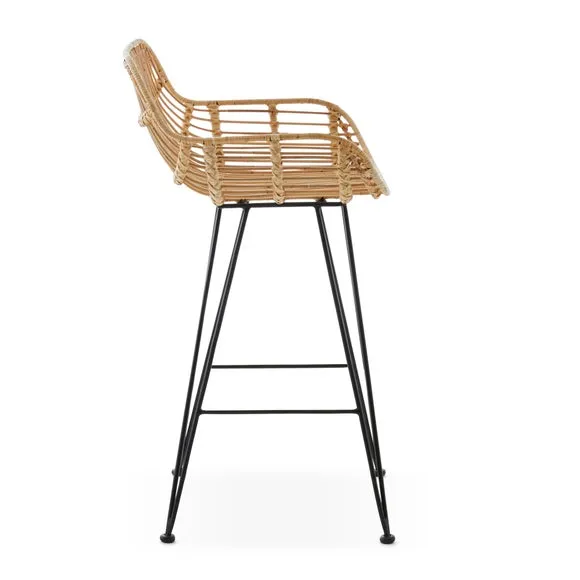 Nirvana Counter Height Stool, Rattan 3