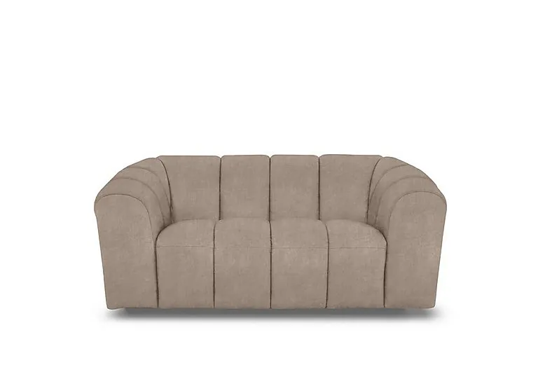 Rhianna 2 Seater Fabric Sofa - Manhattan Nutmeg