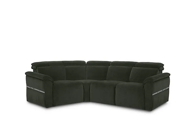Dolomite Small Fabric Left Hand Facing Corner Sofa - Manhattan Pine