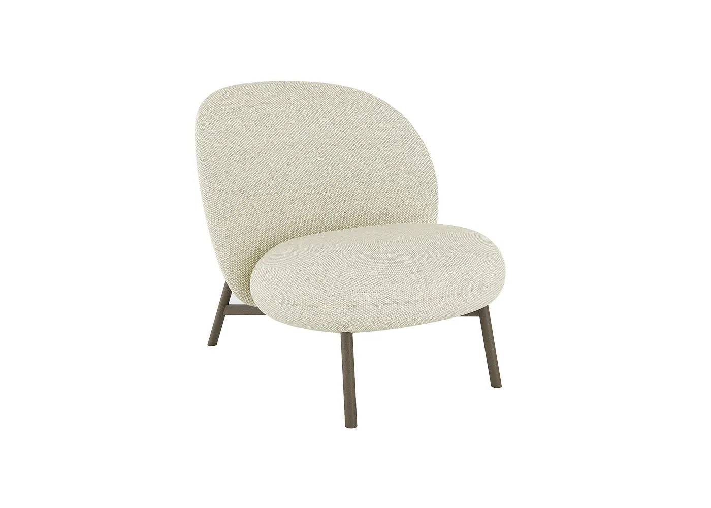Paul Rogers Juvo Lounge Chair Bronze Be-02 Beige 1