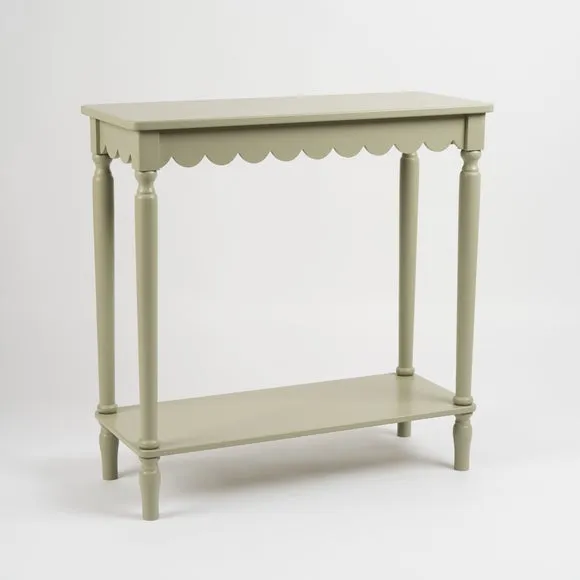 Scallop Small Console Table 3