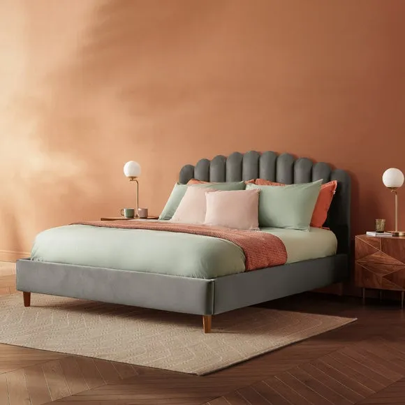 Silentnight Oriana Bed Frame, Velvet 2