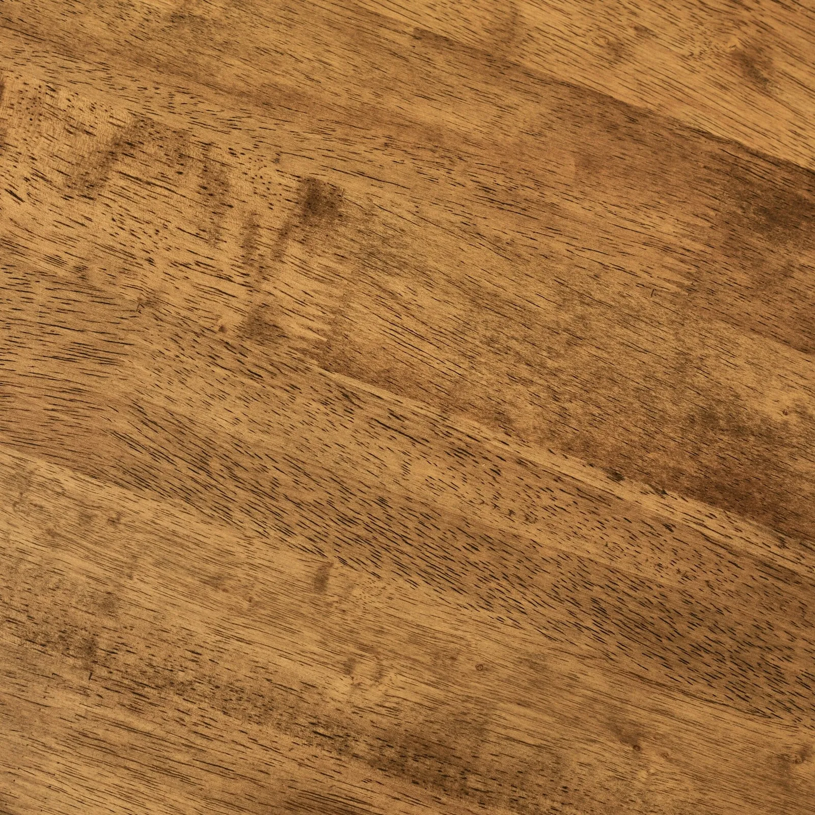 FurnitureboxUK Lynton 4 Seat Rustic Solid Wood Farmhouse Dining Table in Walnut 6