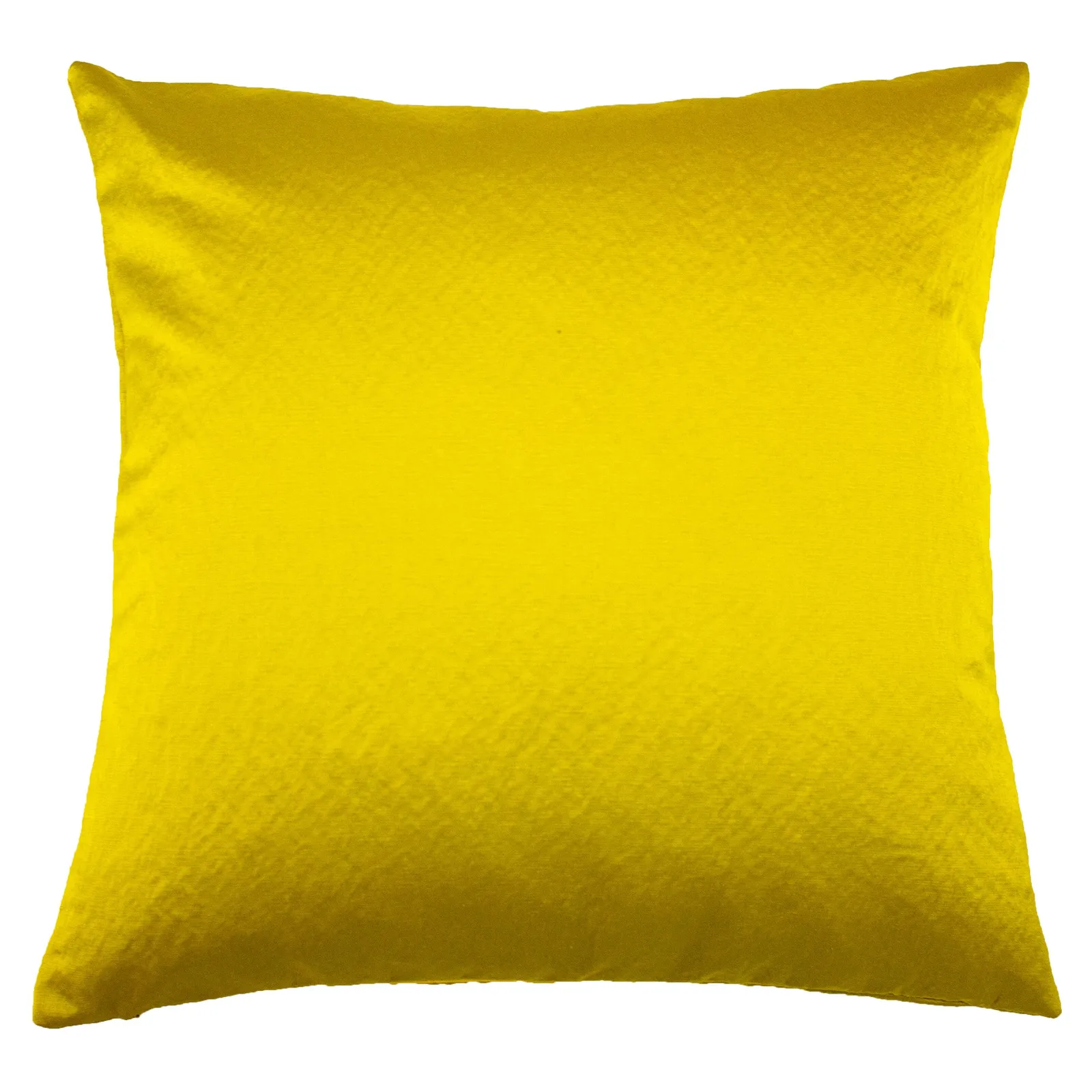 Paoletti Palermo Sateen Cushion in Lemon