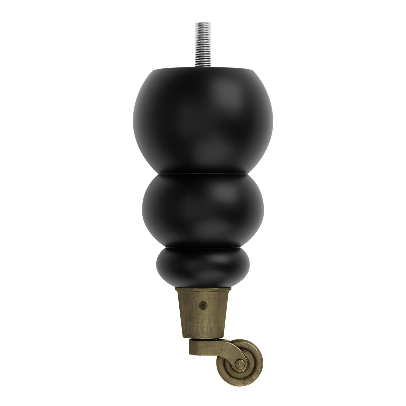 Oswald Set of Castor Legs Black