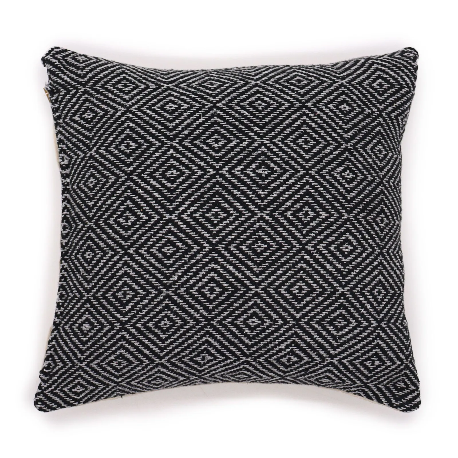 KDMD Classic Cushion Cover - Maze Black - 40x40cm