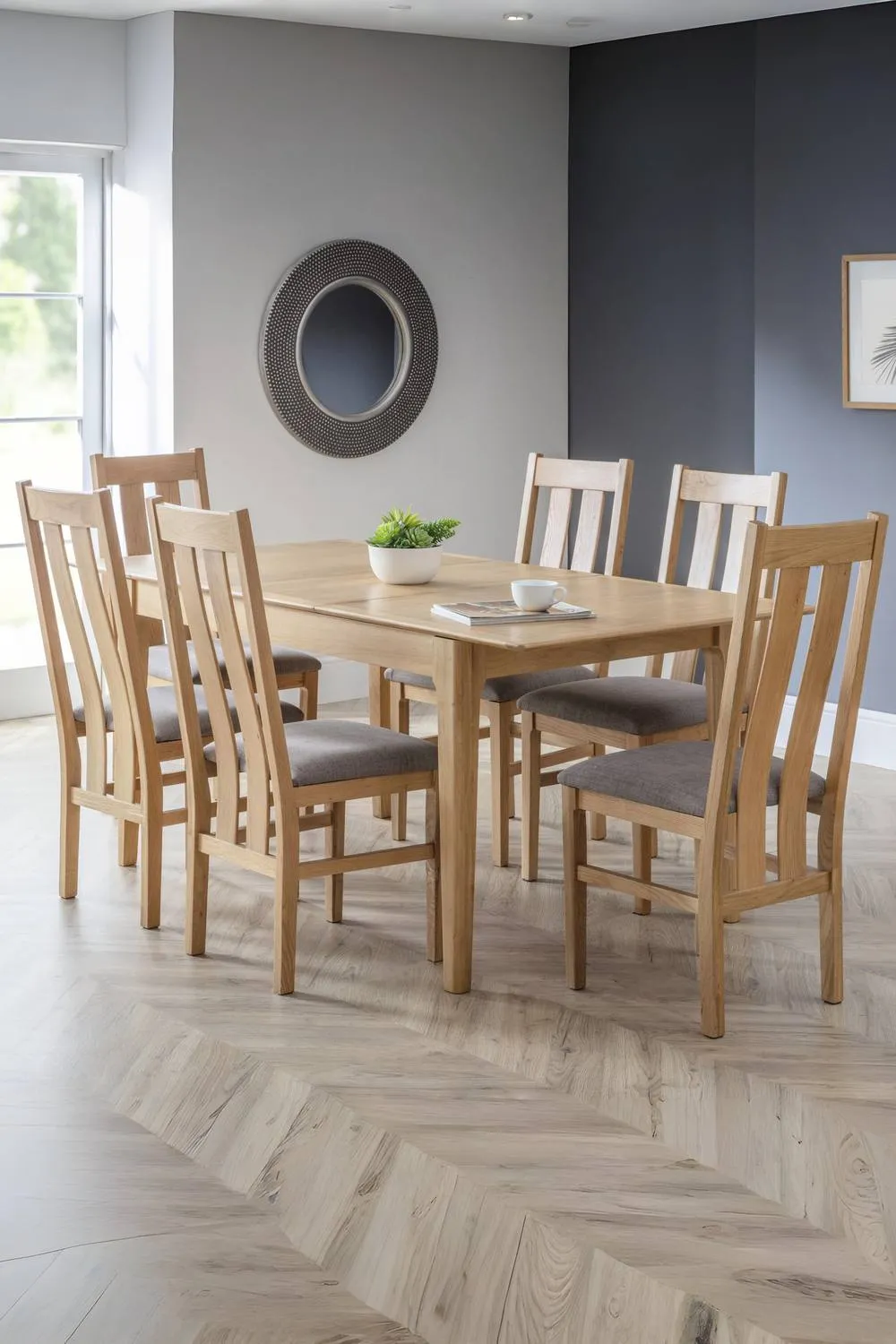 Julian Bowen Cotswold Dining Chair (Set of 2) in Light Oak 2