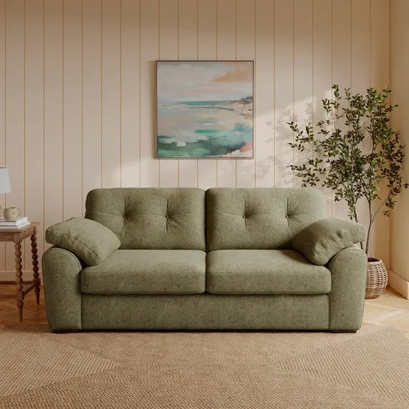 Milton Soft Chenille 3 Seater Sofa 1