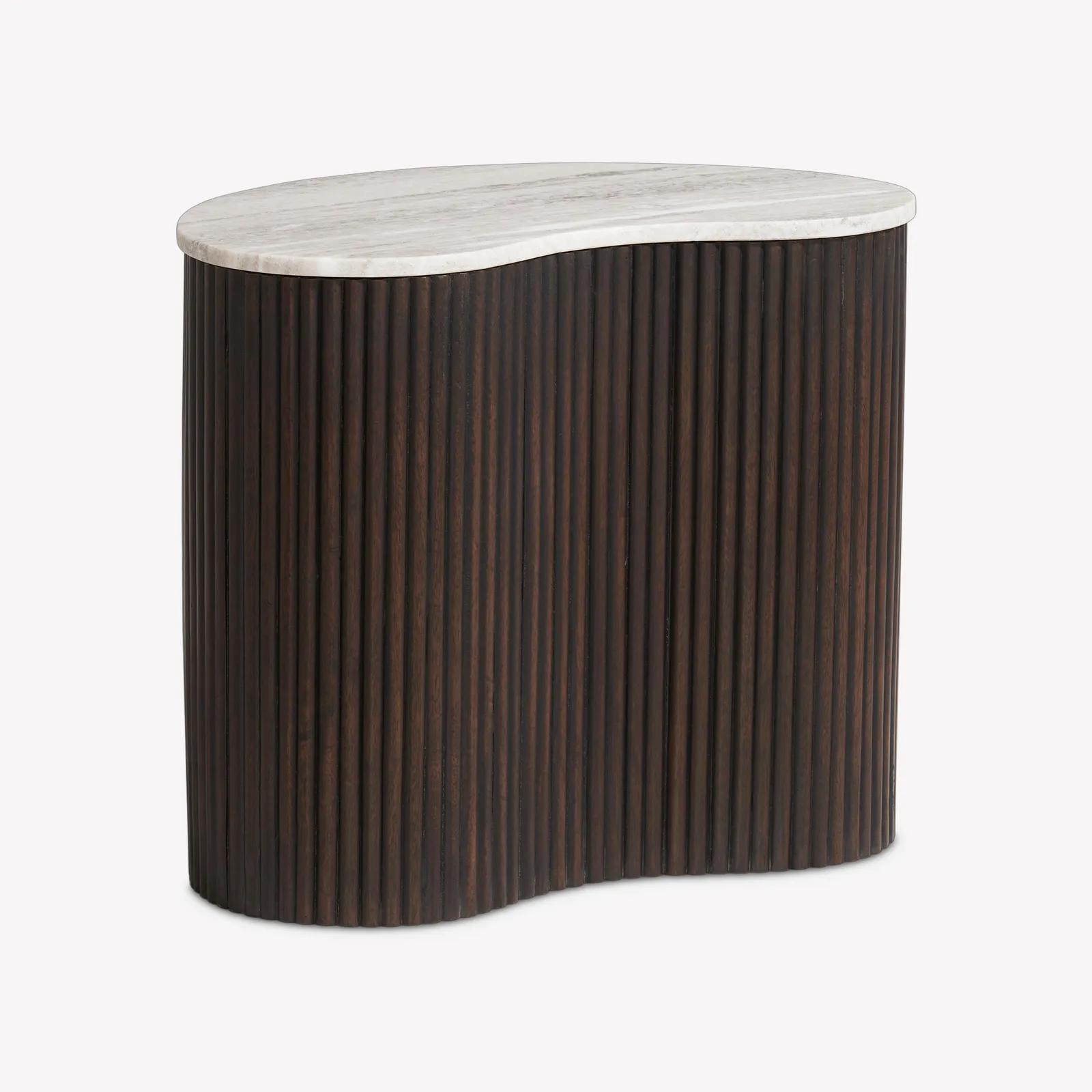 Odin Centre Table 1 50x30x50cm, Brown Marble | Barker & Stonehouse