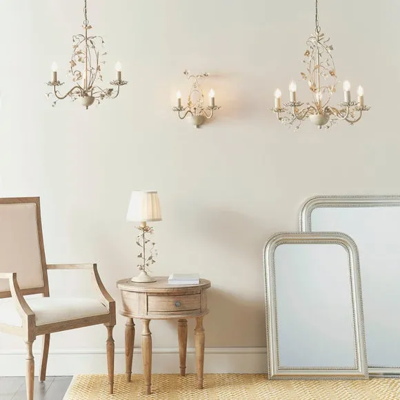 Return - Vogue Olive 3 Light Chandelier 2