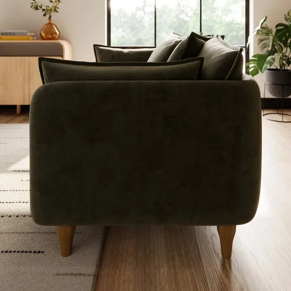 Armitage Scatter Back Velvet 2 Seater Sofa 3